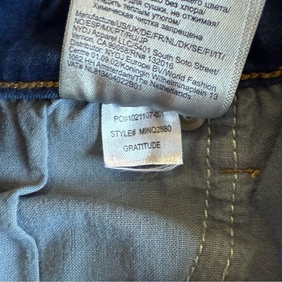 NYDJ Slim Bootcut Denim Blue Jeans Gratitude Sz 16 - Picture 11 of 12
